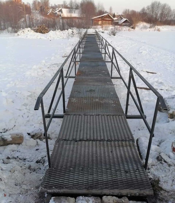 В Зуевском районе построили новый мост после обращения к президенту
