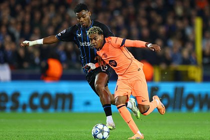 «Брюгге» забил «Барселоне» два гола за 17 минут в Лиге чемпионов