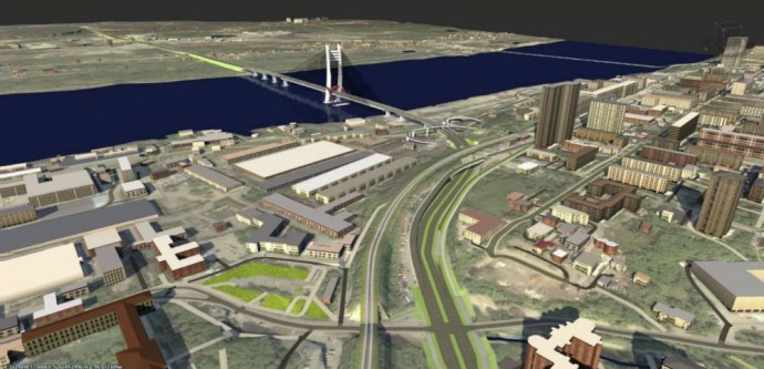 Строительство третьего моста через Каму подорожало еще на 8,3 млрд рублей Строительство третьего моста через Каму подорожало еще на 8,3 млрд рублей