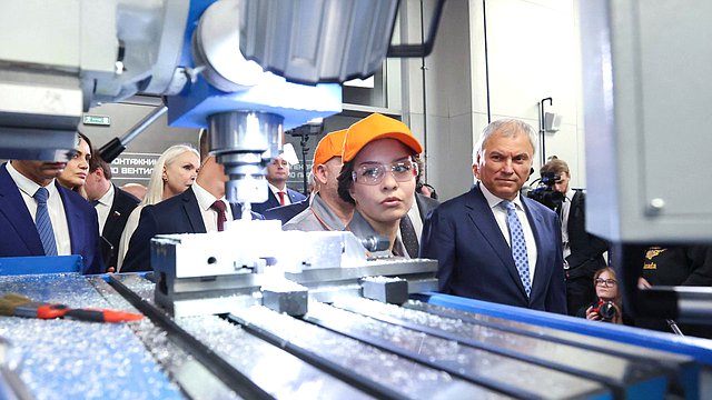 Вячеслав Володин: регионам следует предоставить больше возможностей для самостоятельной подготовки рабочих кадров