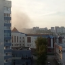 В Уфе горит жилой дом