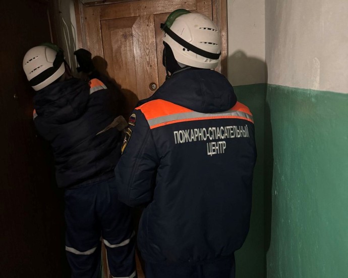 В Пензе спасатели вскрыли квартиру в 1-м проезде Лобачевского