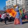 Благовещенцы проводили зиму блинами и хороводами
