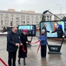 Посвященная 20-летию ОП РФ фотовыставка открылась у здания ТАСС