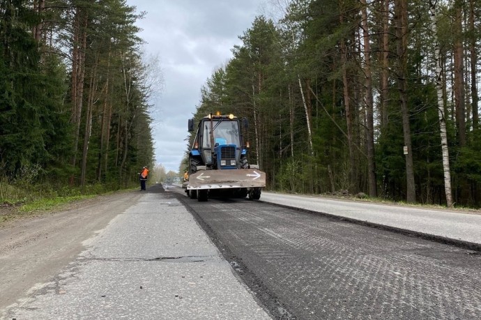 12-километровый участок дороги отремонтируют в Шекснинском округе