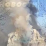 На улице Аустрина в Пензе полыхает ангар