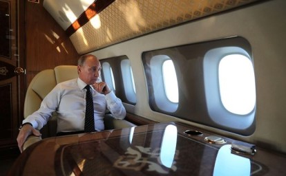 Спецборт Путина приземлился на авиабазе Элмендорф-Ричардсон на Аляске