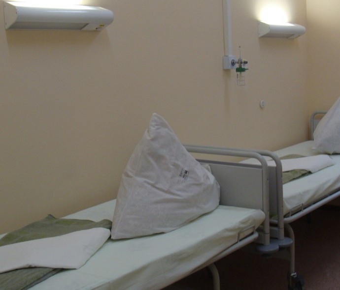 В Курске пациент больницы украл шесть пожарных рукавов