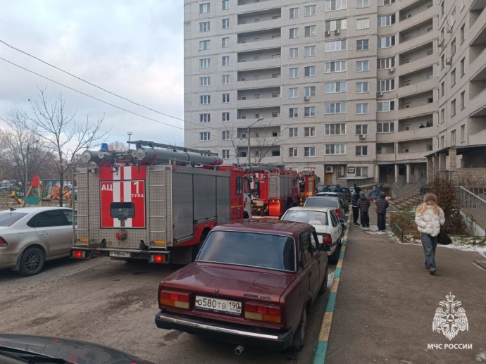 Пожар в многоэтажке на улице М. Горького в Туле унёс жизнь пенсионера