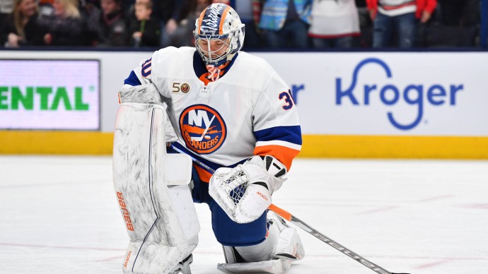 Видео феноменального спасения ворот Ильёй Сорокиным в матче с "Вашингтоном"