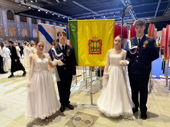 Кадеты из Пензенской области стали участниками рекордного Кремлёвского бала