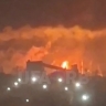 В Уфе на заводе произошел пожар
