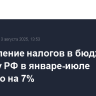 Поступление налогов в бюджетную систему РФ в январе-июле выросло на 7%