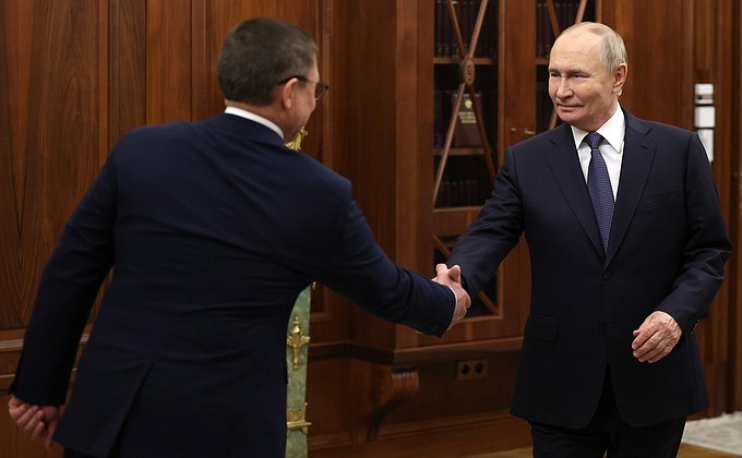 Встреча с секретарём генсовета партии «Единая Россия» Владимиром Якушевым