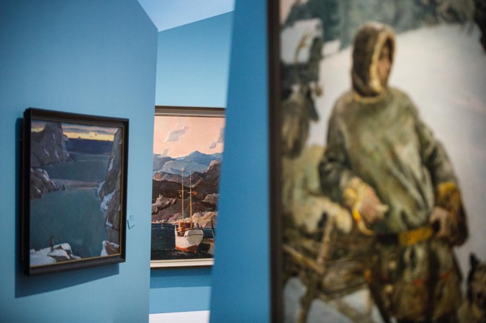 Масштабное панно Коровина «Северное сияние» представили на выставке в Третьяковской галерее впервые после реставрации Масштабное панно Коровина «Северное сияние» представили на выставке в Третьяковской галерее впервые после реставрации