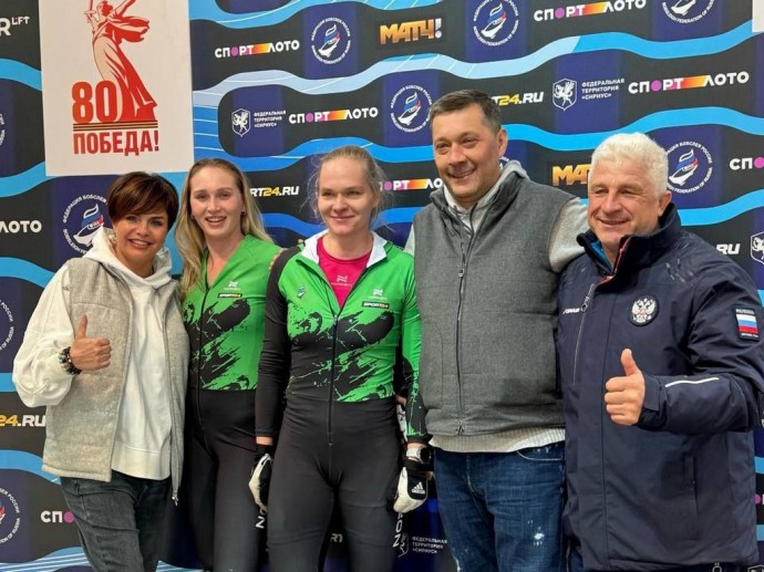 Белгородские бобслеистки стали призёрами чемпионата России