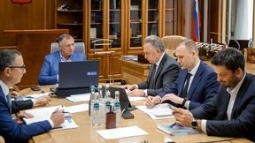 Марат Хуснуллин провёл заседание наблюдательного совета «ДОМ.PФ»