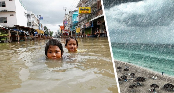 ЮВА захлестнули смертоносные наводнения: туристы в Таиланде и Вьетнаме под ударом ЮВА захлестнули смертоносные наводнения: туристы в Таиланде и Вьетнаме под ударом