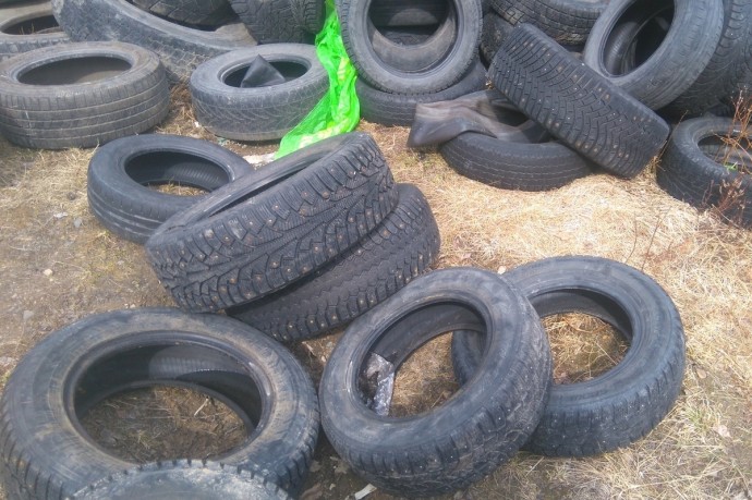 В Петрозаводске открылся пункт приёма старых шин