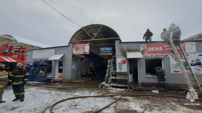В Тульской области за сутки потушены три пожара