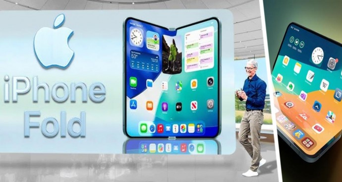 Apple выпустит свой первый складной iPhone с дизайном, похожим на Samsung Galaxy Fold 7, и ценой 160 000 рублей