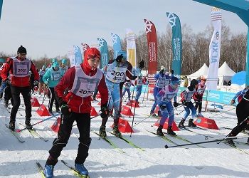 Лыжный марафон собрал в Свободном более 400 спортсменов