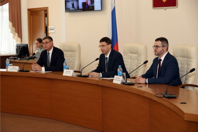 Александр Авдеев поздравил Игоря Гречуху с назначением на пост федерального инспектора по Владимирской области