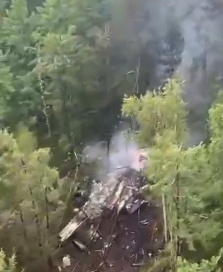 В Приамурье разбился пассажирский самолет Ан-24