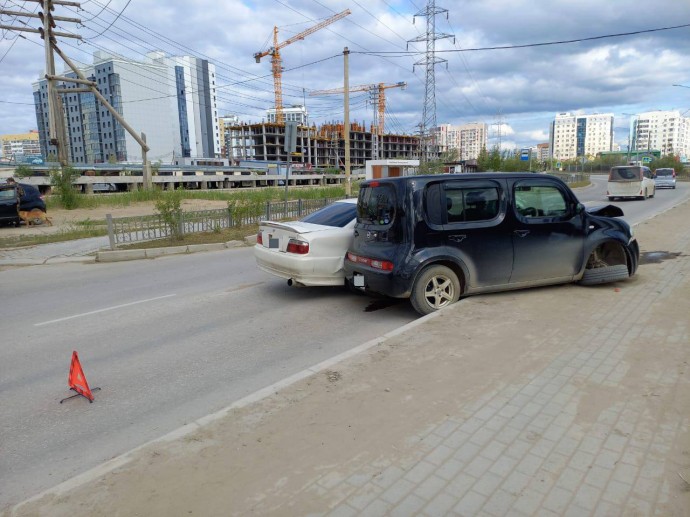 За выходные в Якутске произошло 32 ДТП, среди пострадавших — двое несовершеннолетних