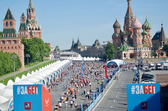 Собянин: 8 тыс. человек участвовали в московском этапе полумарафона «ЗаБег.РФ»