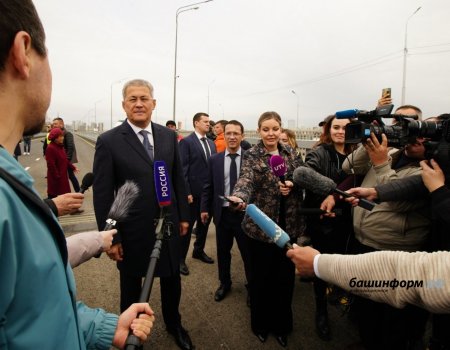 Глава Башкирии рассказал о дальнейших планах работ на Бельском мосту Глава Башкирии рассказал о дальнейших планах работ на Бельском мосту