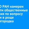 ИрФ СО РАН намерен провести общественные слушания по вопросу стройки в роще Академгородка