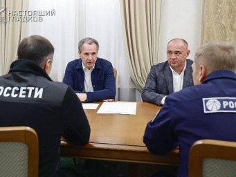 Вячеслав Гладков провёл совещание с гендиректором компании «Россети Центр»