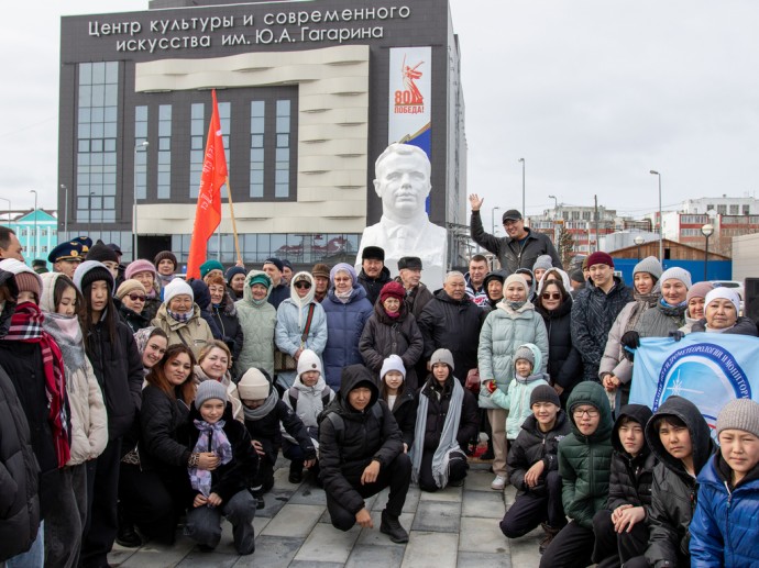 Якутская «Аэронавигация» выступила на торжественном мероприятии ко Дню космонавтики