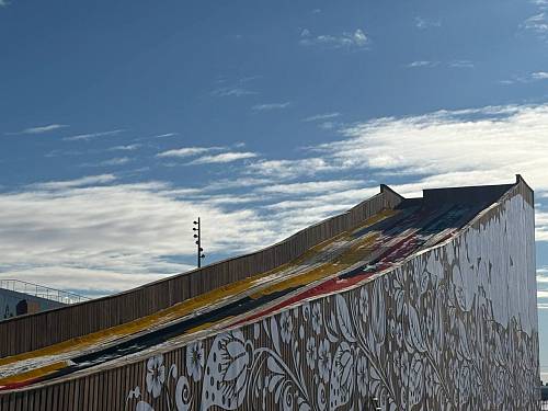 Тюбинговую горку откроют в Благовещенске для горожан