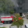 Очевидцы: женщина пострадала при пожаре в Корсакове