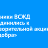 Сотрудники ВСЖД присоединились к благотворительной акции «Елка добра»