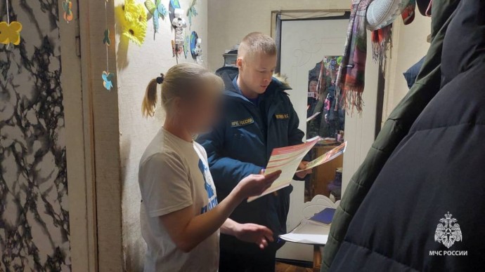 В Новгородском округе идут рейды по профилактике пожаров