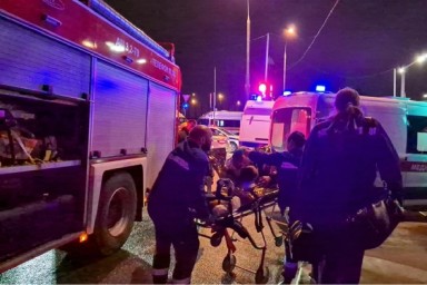 На юго-западе Москвы потушили пожар в квартире многоэтажного дома