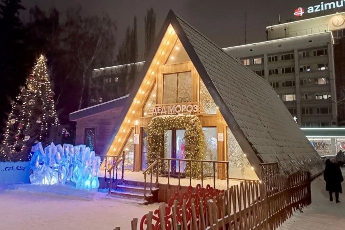 В Уфе началась подготовка к Новому году В Уфе началась подготовка к Новому году