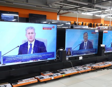 Вопросы на Прямую линию с Главой Башкирии принимаются до конца эфира