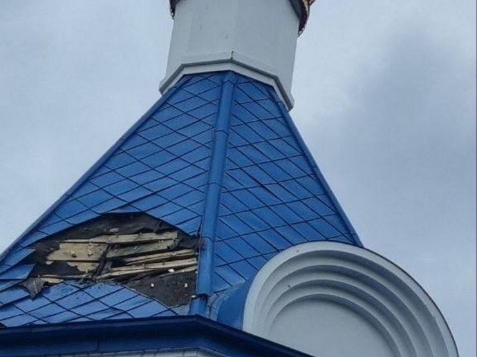 В Белгородском районе украинский беспилотник атаковал храм