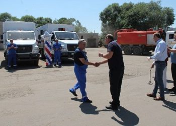 Автопарк Амурских коммунальных систем пополнили новые спецавто