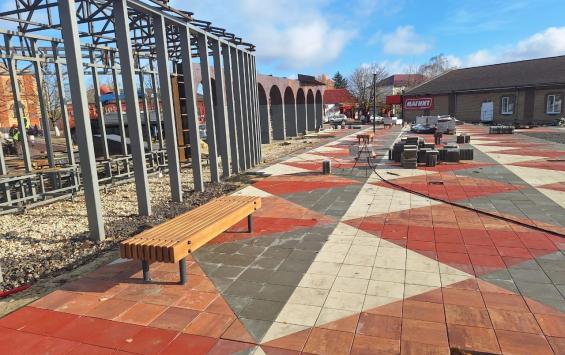 В местечке Свобода под Курском завершают благоустройство центральной зоны отдыха В местечке Свобода под Курском завершают благоустройство центральной зоны отдыха