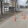 В Великом Новгороде электросамокатчик упал на тротуар и получил травмы