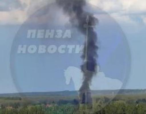 На Барковке в Пензе полыхает дачный дом