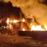 Четыре машины сгорели в гаражном боксе в Приамурье