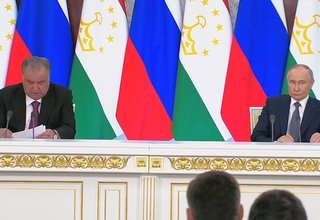 Владимир Путин и Эмомали Рахмон сделали заявления для СМИ