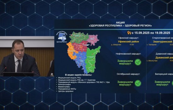 Глава Башкирии встретится с врачами «поездов здоровья» Глава Башкирии встретится с врачами «поездов здоровья»