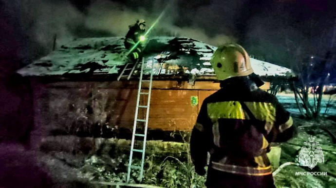 Пожар в частном доме в Туле унёс жизнь мужчины